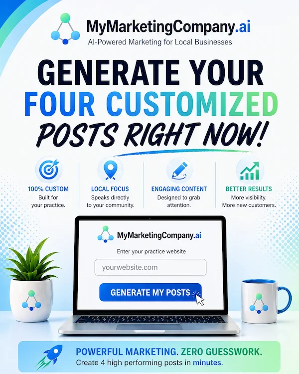 Generate your 4 customized posts