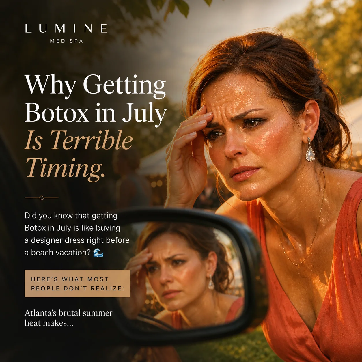 Why getting Botox in July is terrible timing